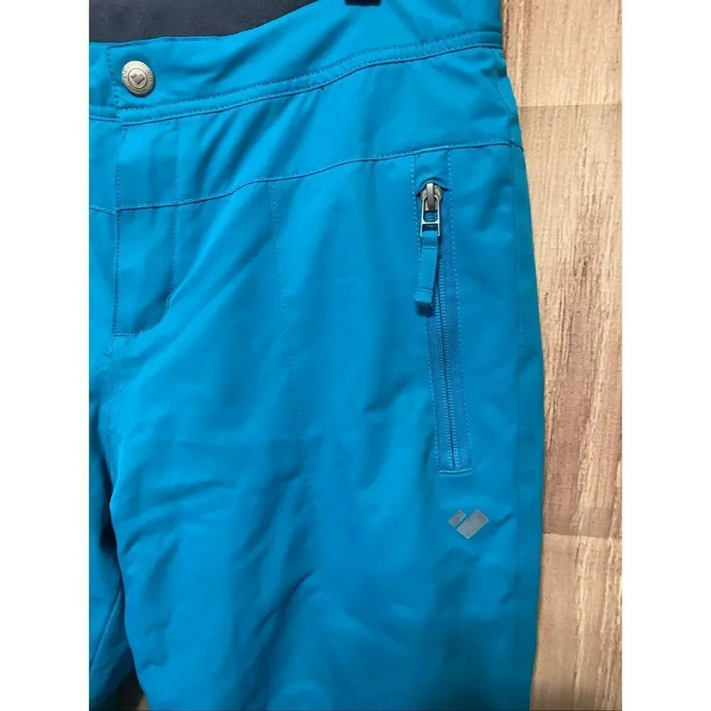Obermeyer XL (18) teen blue ski pants winter extended wear system bottoms snow